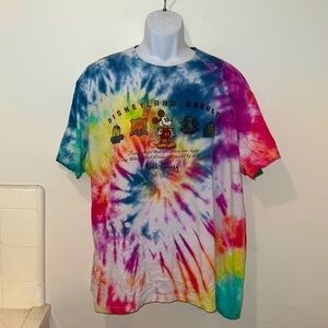 Unisex Disney Parks Embroidered Disneyland Resort Mickey Mouse Tie Dye Tee